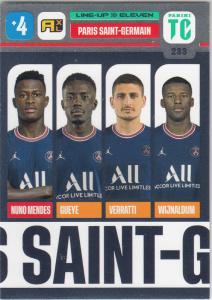 Panini Top Class 2022 - 233 - Paris Saint-Germain (Paris Saint-Germain) - Eleven #2/3