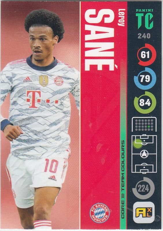 Panini Top Class 2022 - 240 - Leroy Sané (FC Bayern München) - Team Colour