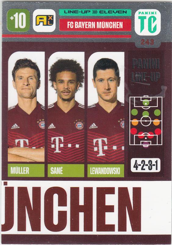Panini Top Class 2022 - 243 - FC Bayern München (FC Bayern München) - Eleven #3/3