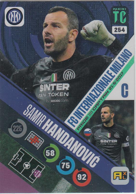 Panini Top Class 2022 - 254 - Samir Handanović (FC Internazionale Milano) - Captain