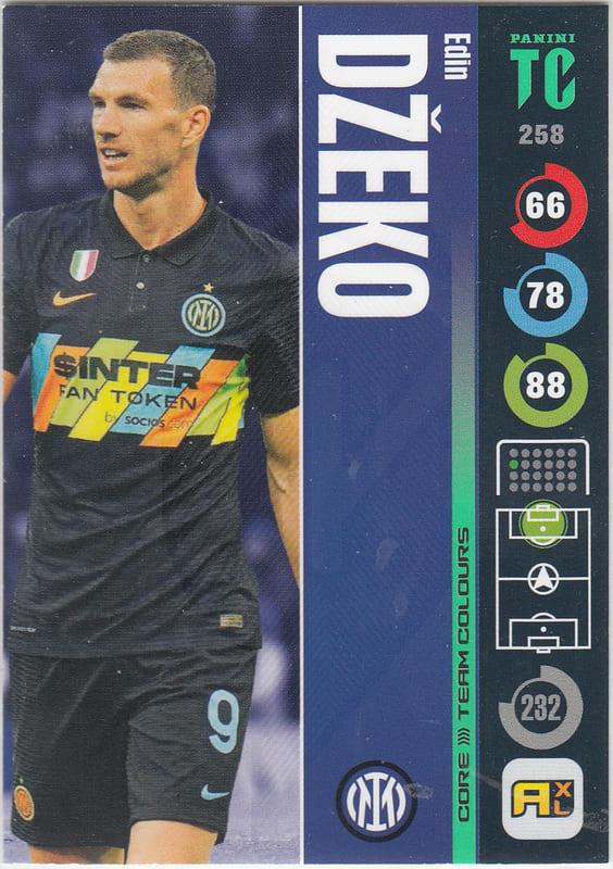 Panini Top Class 2022 - 258 - Edin Džeko (FC Internazionale Milano) - Team Colour