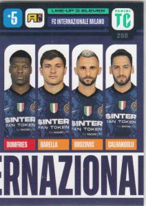 Panini Top Class 2022 - 260 - FC Internazionale Milano (FC Internazionale Milano) - Eleven #2/3