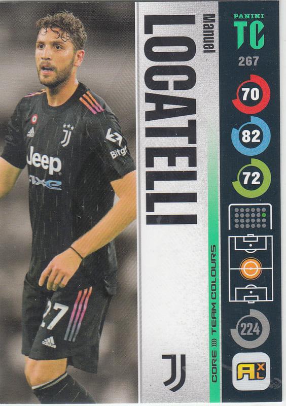 Panini Top Class 2022 - 267 - Manuel Locatelli (Juventus) - Team Colour