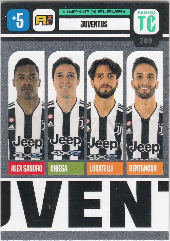 Panini Top Class 2022 - 269 - Juventus (Juventus) - Eleven #2/3