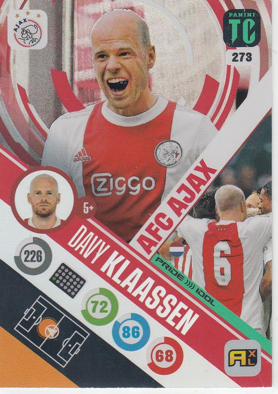Panini Top Class 2022 - 273 - Davy Klaassen (AFC Ajax) - Idol