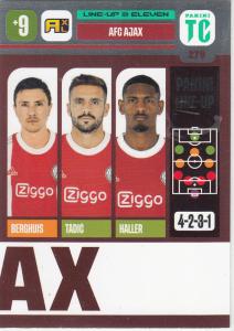 Panini Top Class 2022 - 279 - AFC Ajax (AFC Ajax) - Eleven #3/3