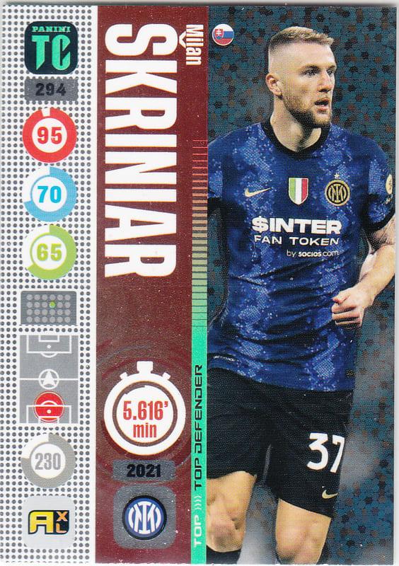 Panini Top Class 2022 - 294 - Milan Škriniar (FC Internazionale Milano) - Top Defenders