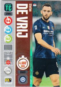 Panini Top Class 2022 - 295 - Stefan de Vrij (FC Internazionale Milano) - Top Defenders