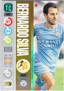 Panini Top Class 2022 - 301 - Bernardo Silva (Manchester City) - Top Midfielders