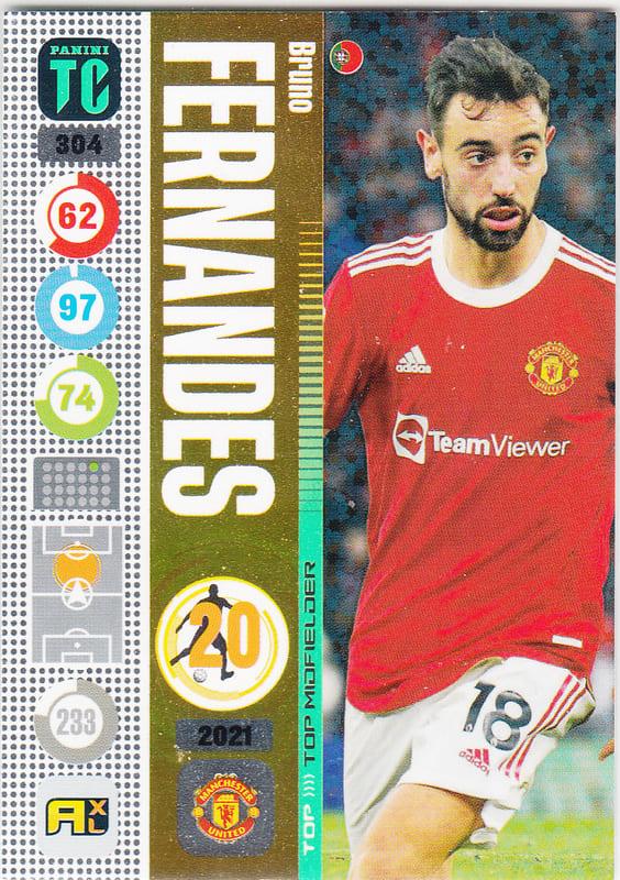 Panini Top Class 2022 - 304 - Bruno Fernandes (Manchester United) - Top Midfielders