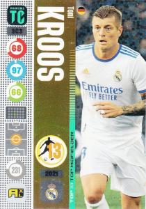 Panini Top Class 2022 - 308 - Toni Kroos (Real Madrid CF) - Top Midfielders