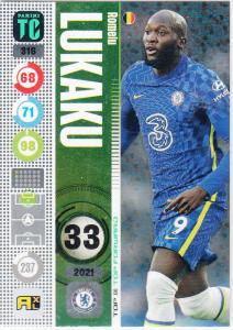 Panini Top Class 2022 - 316 - Romelu Lukaku (Chelsea) - Top Forwards