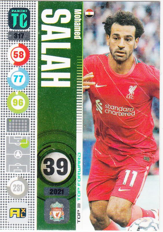 Panini Top Class 2022 - 317 - Mohamed Salah (Liverpool) - Top Forwards