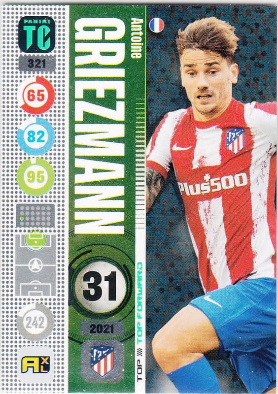 Panini Top Class 2022 - 321 - Antoine Griezmann (Atlético de Madrid) - Top Forwards