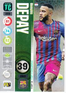 Panini Top Class 2022 - 323 - Memphis Depay (FC Barcelona) - Top Forwards