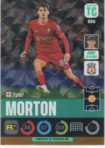Panini Top Class 2022 - 335 - Tyler Morton (Liverpool) - Rookies