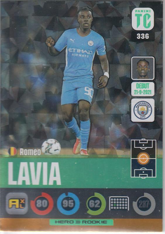 Panini Top Class 2022 - 336 - Roméo Lavia (Manchester City) - Rookies