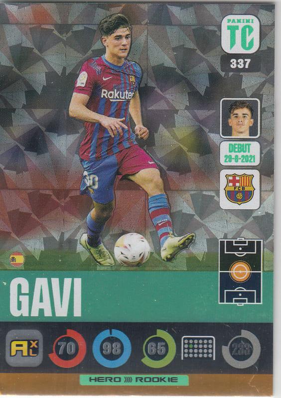 Panini Top Class 2022 - 337 - Gavi (FC Barcelona) - Rookies