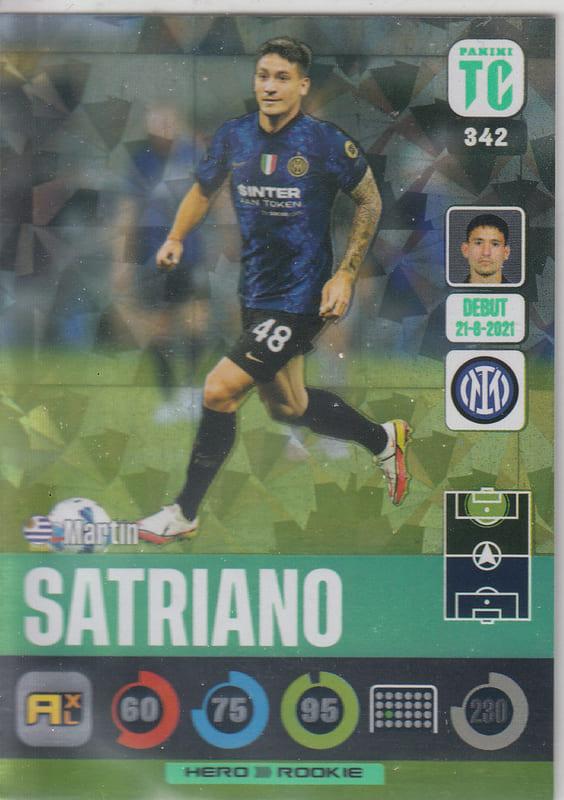 Panini Top Class 2022 - 342 - Martín Satriano (FC Internazionale Milano) - Rookies