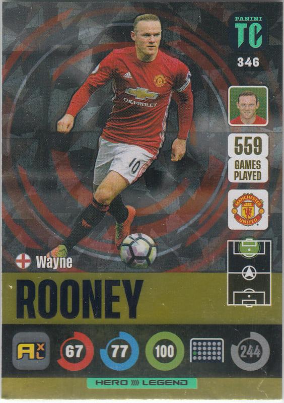 Panini Top Class 2022 - 346 - Wayne Rooney (Manchester United) - Legends