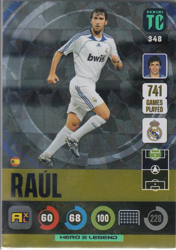 Panini Top Class 2022 - 348 - Raúl (Real Madrid CF) - Legends