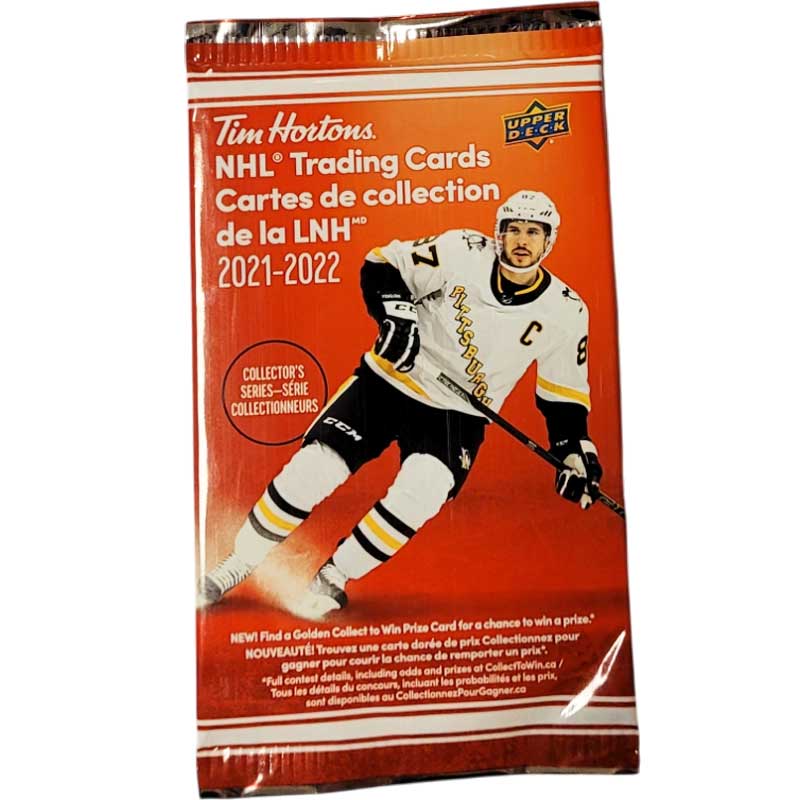 1st Paket 2021-22 Upper Deck Tim Hortons (3 cards per pack)