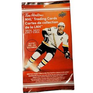 1 Pack 2021-22 Upper Deck Tim Hortons (3 cards per pack)