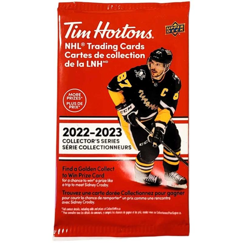 1 Pack 2022-23 Upper Deck Tim Hortons