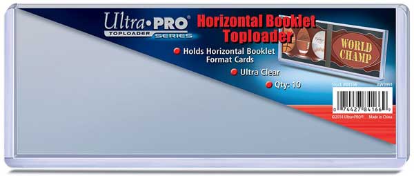 Toploader, Horizontal Booklet (10ct)