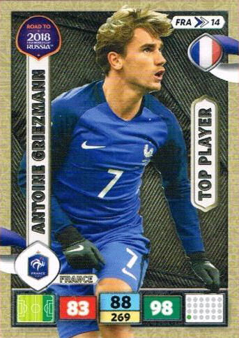 Top Player - 02 - Antoine Griezmann - (France) - FRA14 -  Road To World Cup Russia 2018