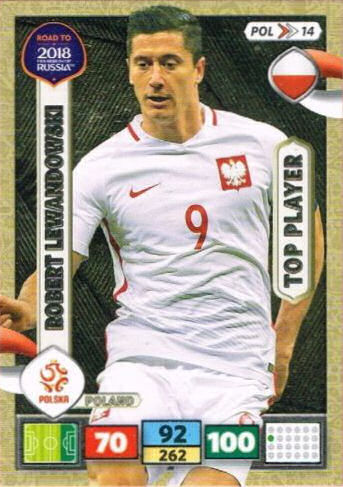 Top Player - 03 - Robert Lewandowski - (Poland) - POL14 -  Road To World Cup Russia 2018