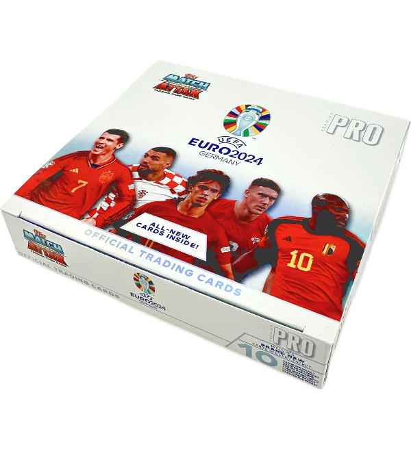 Hel Box Premium Pro Packet (10 Paket) - 2024 Topps EURO Match Attax Trading Cards