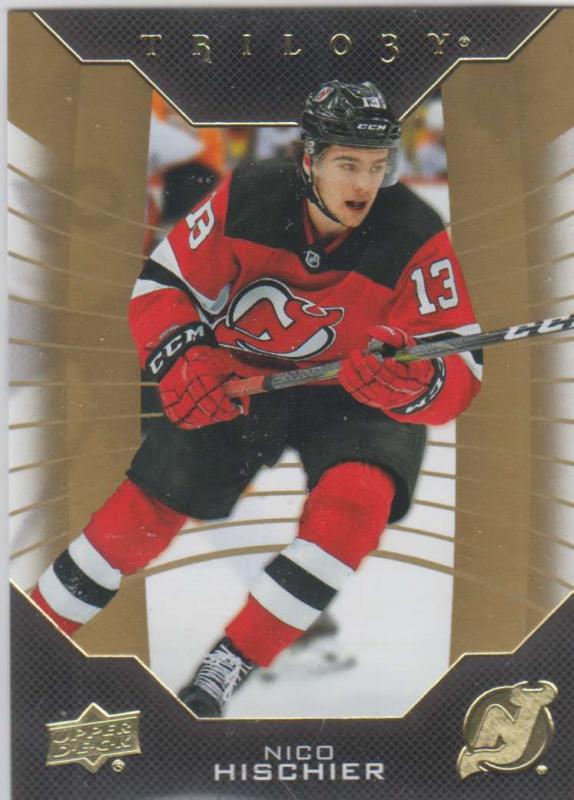 Nico Hischier - 2019-20 Upper Deck Trilogy 12 - New Jersey Devils