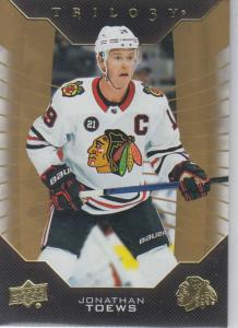 Jonathon Toews - 2019-20 Upper Deck Trilogy 34 - Chicago Blackhawks