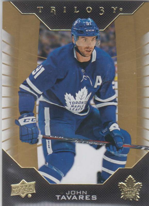 John Tavares - 2019-20 Upper Deck Trilogy 40 - Toronto Maple Leafs
