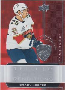 Brady Keeper - 2019-20 Upper Deck Trilogy - Rookie Renditions RR-4