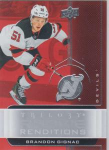 Brandon Gignac - 2019-20 Upper Deck Trilogy - Rookie Renditions RR-19