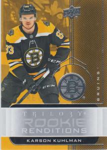 Karson Kuhlman - 2019-20 Upper Deck Trilogy - Rookie Renditions RR-21