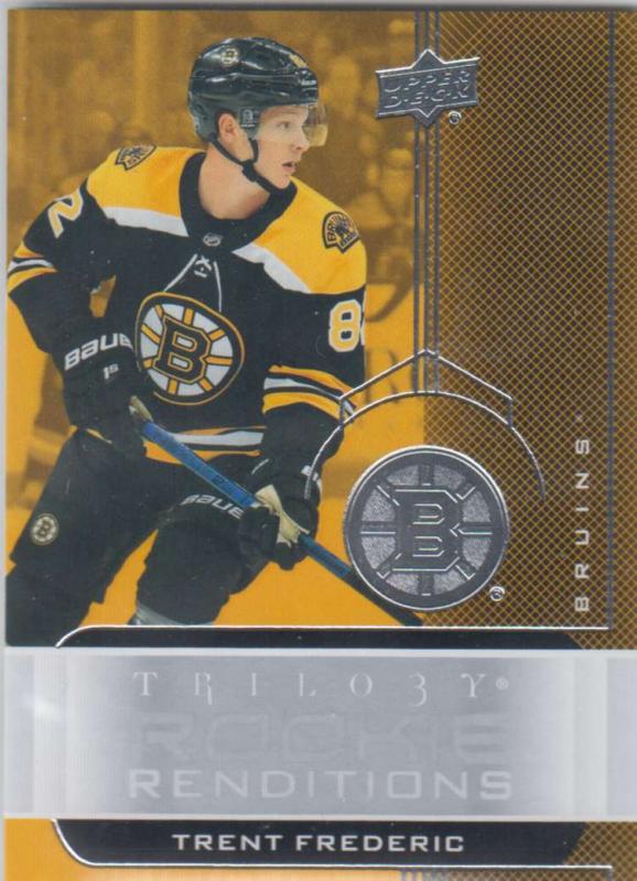 Trent Frederic - 2019-20 Upper Deck Trilogy - Rookie Renditions RR-22