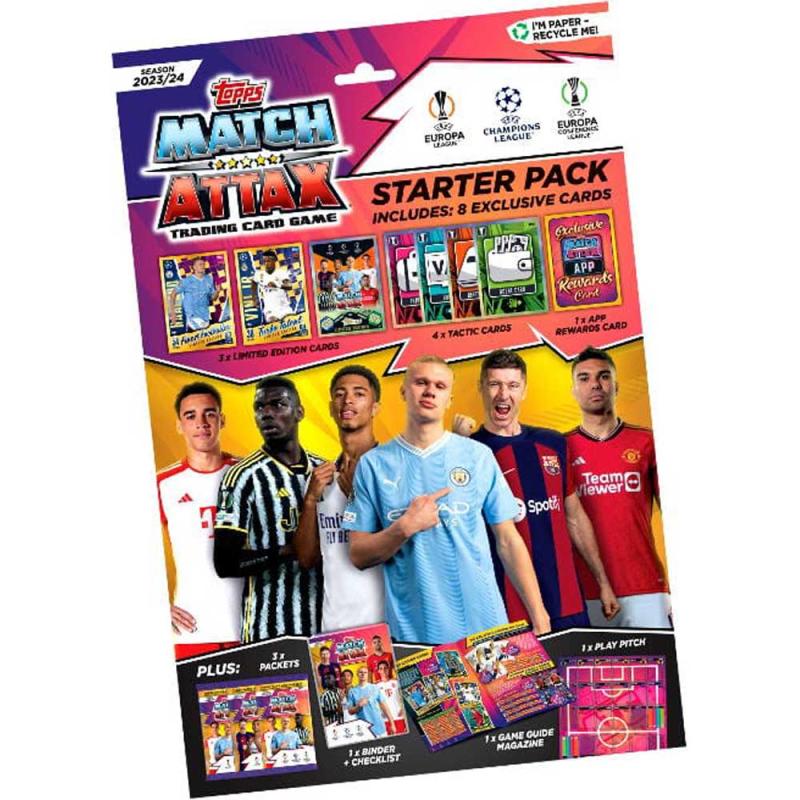 Starter Pack - 2023-24 Topps Match Attax (Champions League and more)