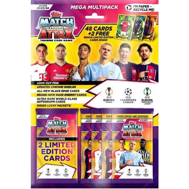 MEGA Multi Pack - 2023-24 Topps Match Attax (Champions League and more)