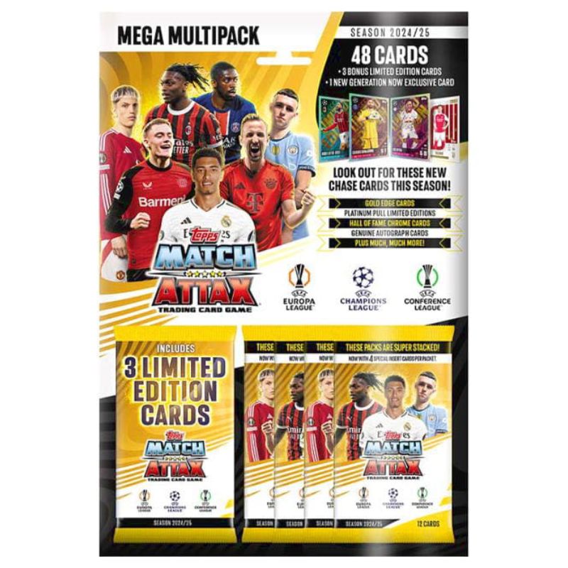 MEGA Multi Pack - 2024-25 Topps Match Attax (Champions League mfl)