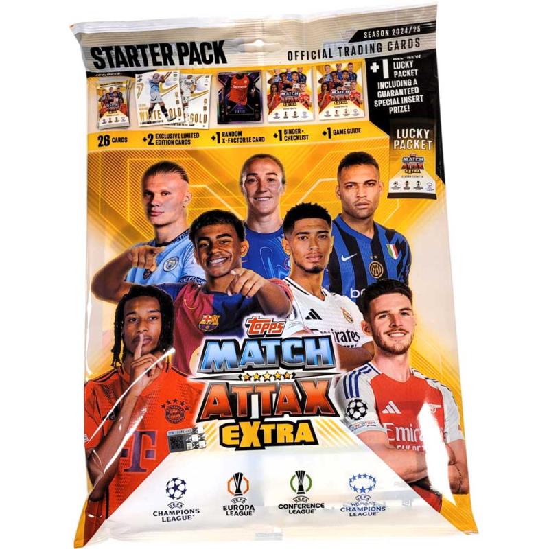 Starter Pack - 2024-25 Topps Match Attax EXTRA (Champions League mfl)