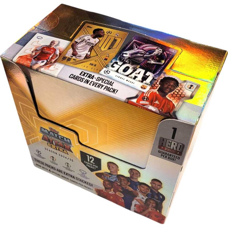 Box (24 packs) - 2024-25 Topps Match Attax EXTRA (Champions League & more)