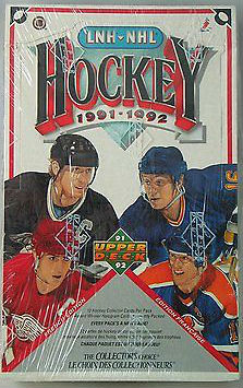 Sealed Box 1991-92 Upper Deck French Edition, Low Series
