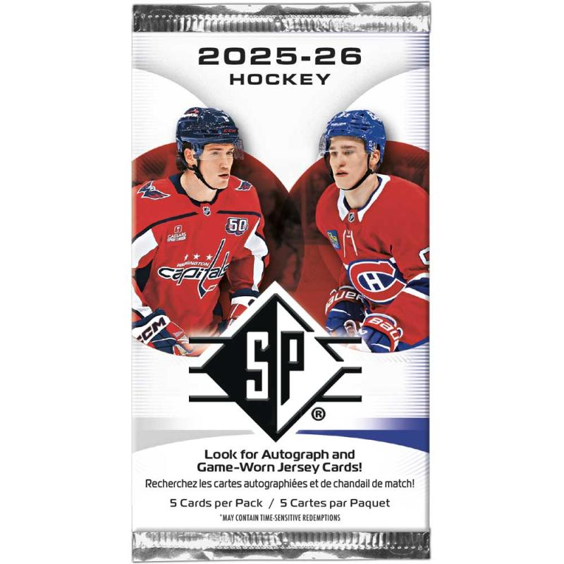 1st Pack 2025-26 Upper Deck SP Retail (From Blaster Box)
