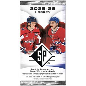 1st Pack 2025-26 Upper Deck SP Retail (From Blaster Box)