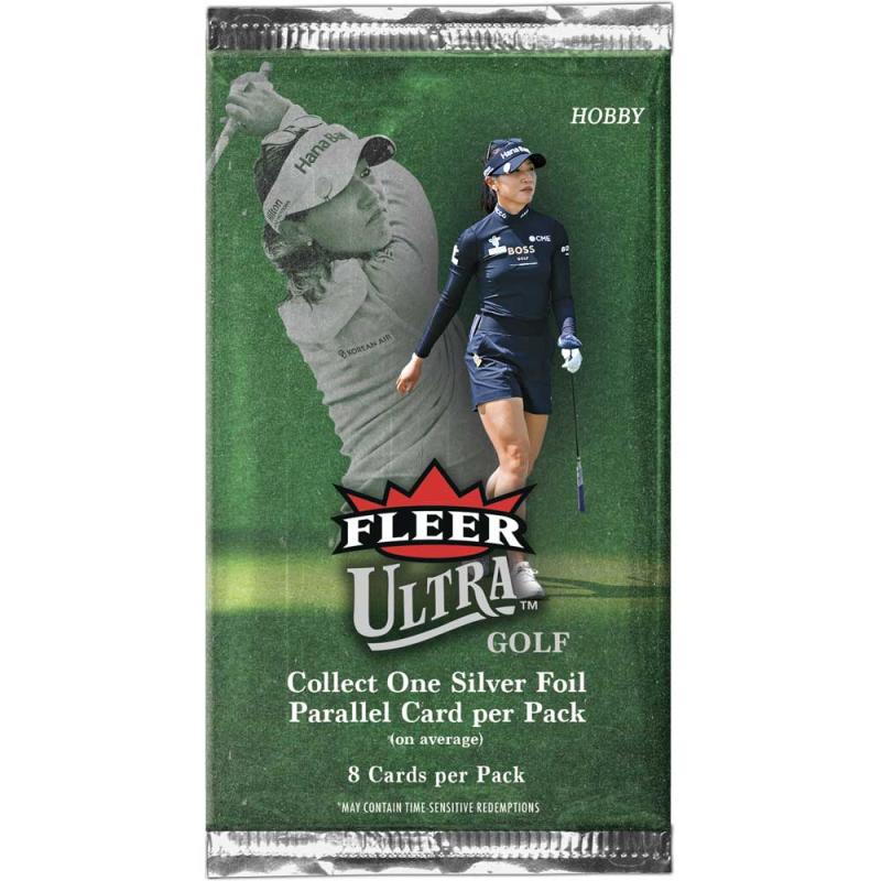 1st Paket 2026 Upper Deck Fleer Ultra Golf Hobby