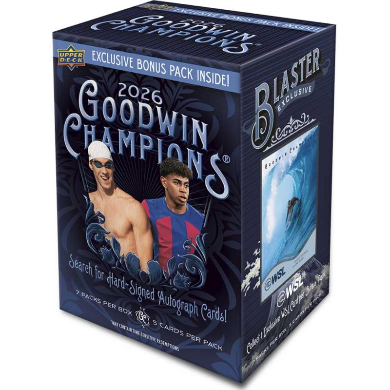 Hel BLASTER Box 2026 Upper Deck Goodwin Champions Retail [7 Packs]