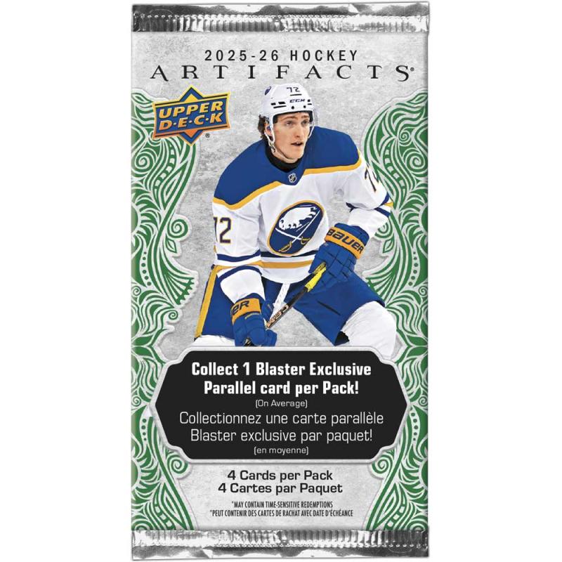 1 Pack 2025-26 Upper Deck Artifacts Retail (From Blaster Box)